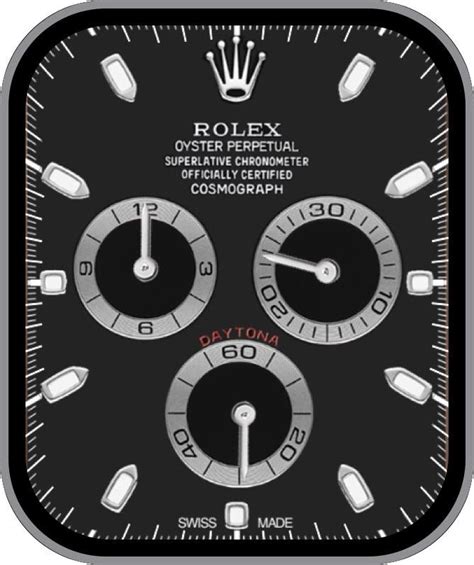 rolex daytona face for apple watch|Rolex watch faces download.